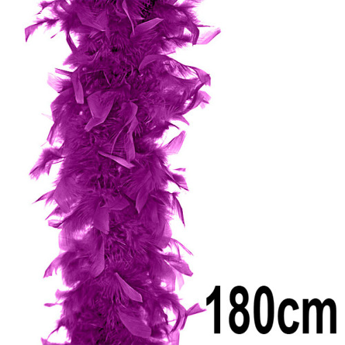 Péřové dekorační boa 1 m až 1,8m (1ks)
