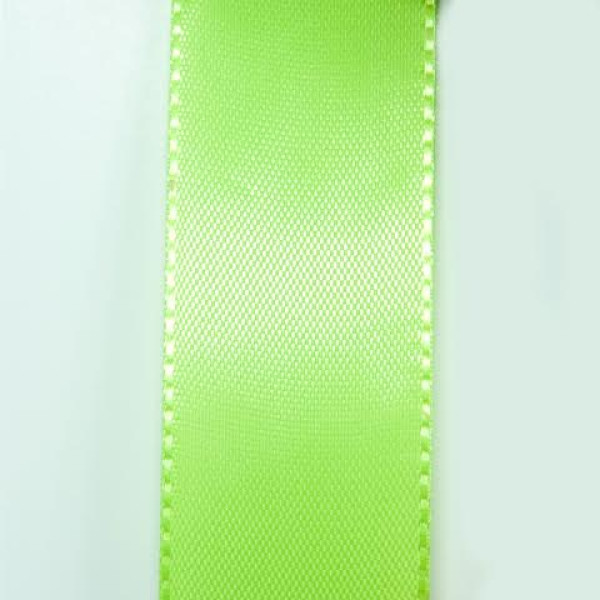 Taftová stuha - světlá zelená (25 mm, 50 m/rol)