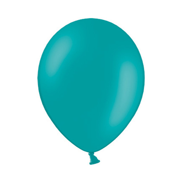 Balonek pastelový -  Ø30cm - tyrkys (100 ks/bal)