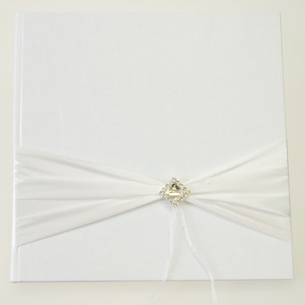 Svatební kniha - bílá (1ks)