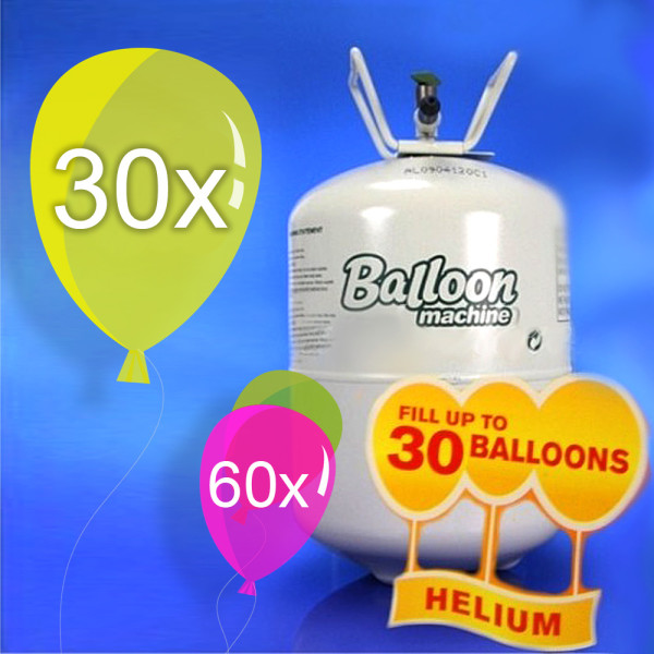 Helium do balónků 210l (1 ks)