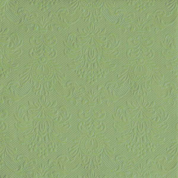 Svatební ubrousky Elegance 33 x 33 cm - zelená  (15 ks/bal)