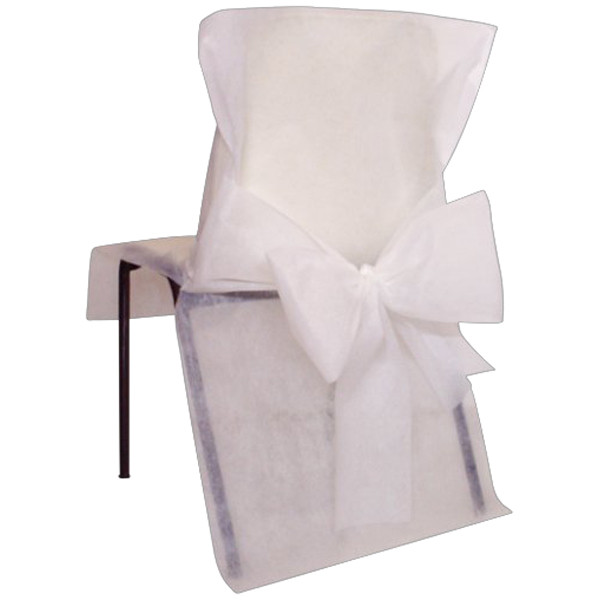 Svatební potah (návlek) na židle