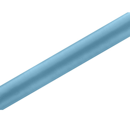 Saténový středový pás 36 cm - tyrkysová ( 9 m / rol )