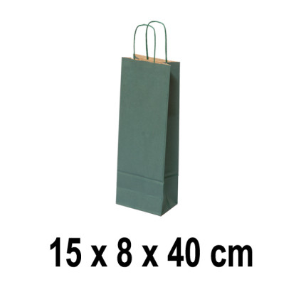 Taška na lahve LONG  - zelená (10 ks/bal)