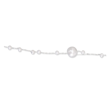 Girlanda z perliček - bílá (5m/ks)