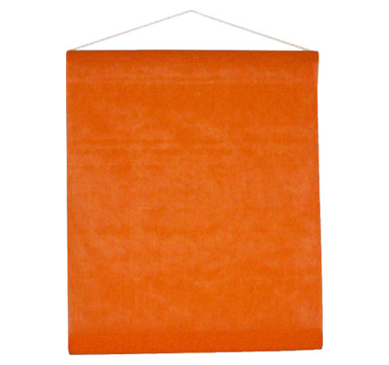 Dekorační závěs  80cmx12m - oranžová (1ks)
