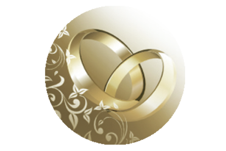 motiv - zlaté prsteny (24 ks/bal) - +74,- Kč (61,16 Kč bez DPH)